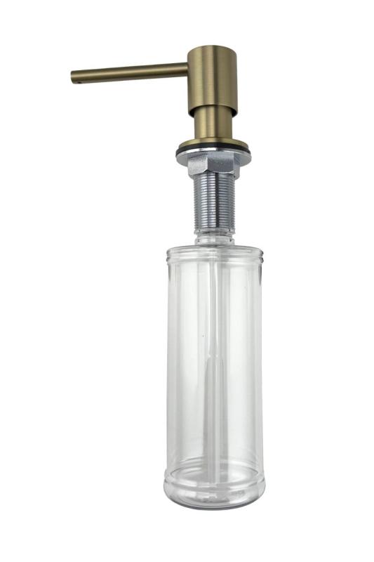 Pure.Sink Elite Steel Shine indbygget zeepdispenser PVD Gun Metal PS9010-61