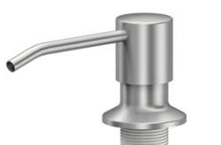 Quadri Manchester Indbygget Sæbedispenser Rustfrit Stål - Genopfyldes fra Oven 1208967655