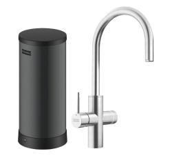 Franke Maris vandhub 7L kedel 3-1 med Touch elektronisk kogende vandhane rustfrit stål 160.0715.718