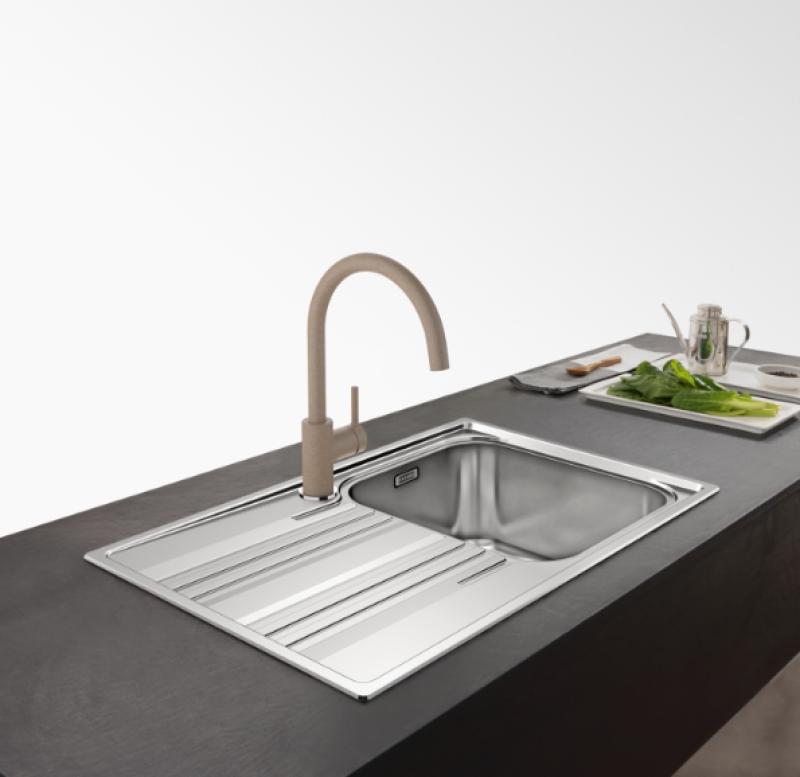 Franke Lina XL Køkkenarmatur Beige Oyster med Drejelig Tud 115.0626.028