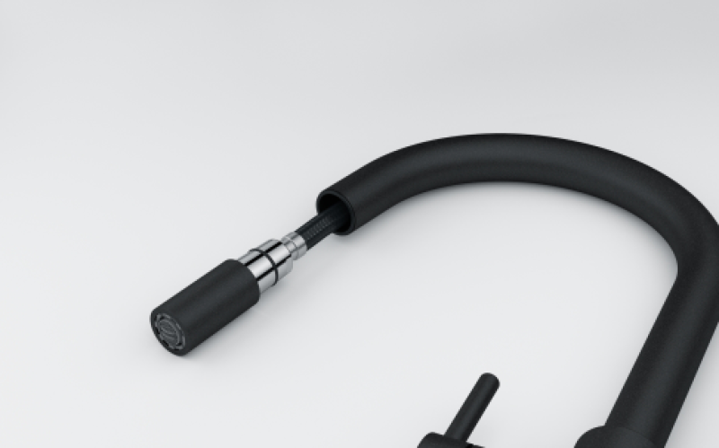 Franke Lina Køkkenarmatur Beige Oyster med Udtrækkelig Håndbruser 115.0626.084