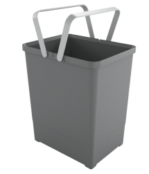 Franke Rektangulær Plastspand - 18 Liter til Sorter Garbo 45 Affaldssorteringssystem 133.0251.270
