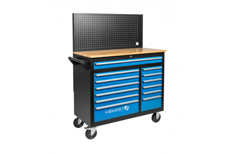 Hoegert Værkstedsreol med vægpanel