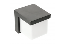 TROPEA LED-lampe 10W, 900lm, IP54, AC220-240V, 50/60Hz,4000K, sort