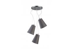 Loftlampe KASEL 3, 6229, AC220-240V, 50/60Hz, 3*E27, max.40W, gns. 46 cm, grå