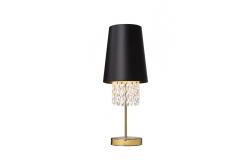 Bordlampe NESTO 3, 6090, AC220-240V, 50/60Hz, 1*E27, max.40W, gns. 20 cm, sort/guld