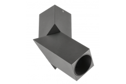 VIRGO loftslampe, max. 250V, 50/60Hz, 57x57x152mm, IP20, max. 20W, Firkantet, Sort