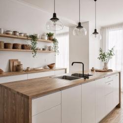 Graniteland Serenity Køkkenarmatur Sort med Sammenklappelig Tud 1208969533