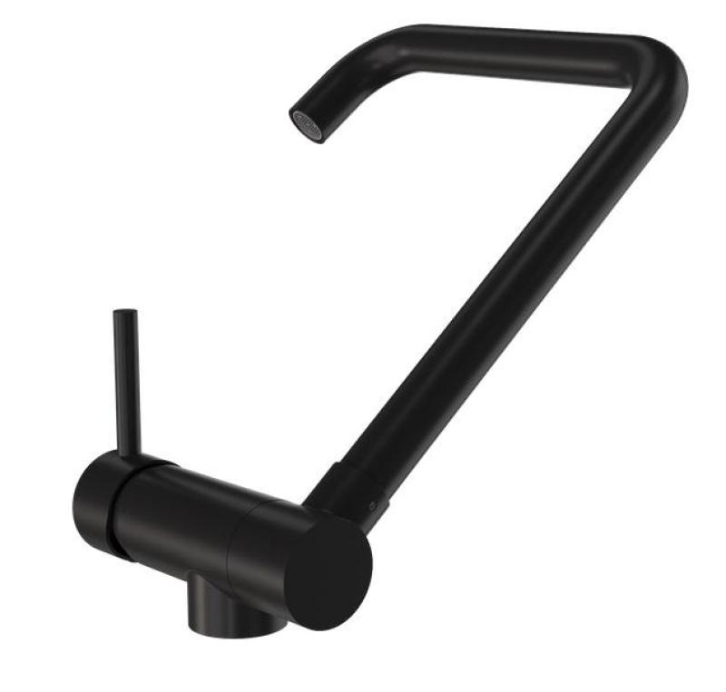 Graniteland Serenity Køkkenarmatur Sort med Sammenklappelig Tud 1208969533