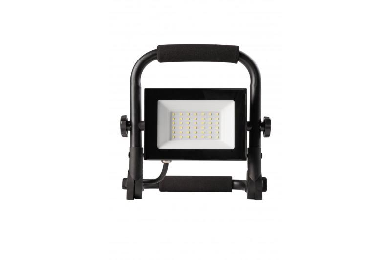 NELI Bærbar Spotlight, LED, 30W, 2700lm, 6400K, AC220-240V, IP65, 1.5m kabel
