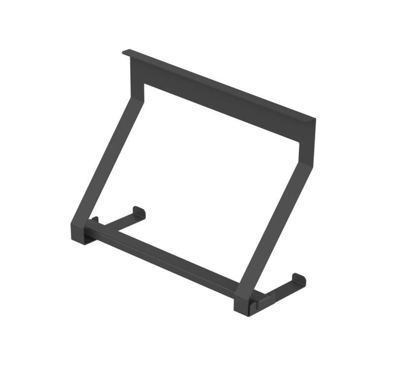 Epka Luxion Sæt Køkkenskinner 100 cm med Tilbehør Metal med Skjult Montering Sort 1208969984