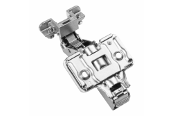 GTV SILENTO PRO mortise hinge, without spring, alu frame, prow H=0 , 3D, clip-on, without euro