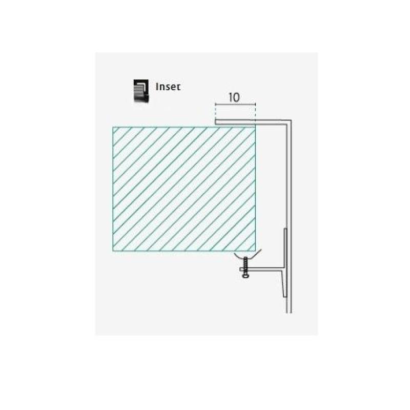 Banka IB3440 RVS Vaske 34 x 40 cm Overflade og planmontering 1208970047