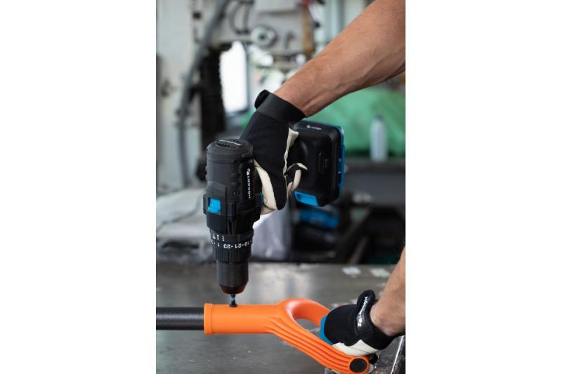 Högert kraftfuld akku slagboremaskine, børsteløs, 18V