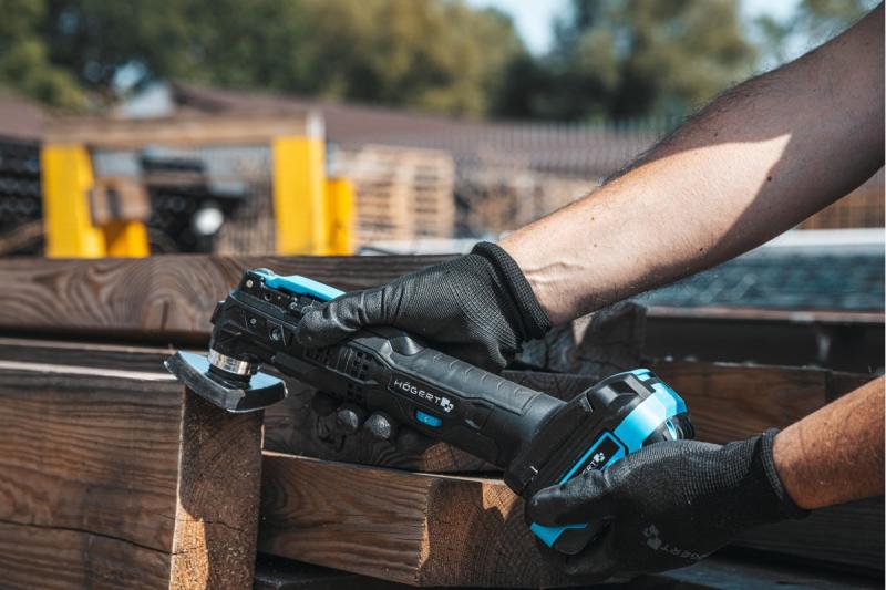 HÖGERT kraftfuldt ledningsfrit multifunktionelt værktøj, 18V, uden batteri