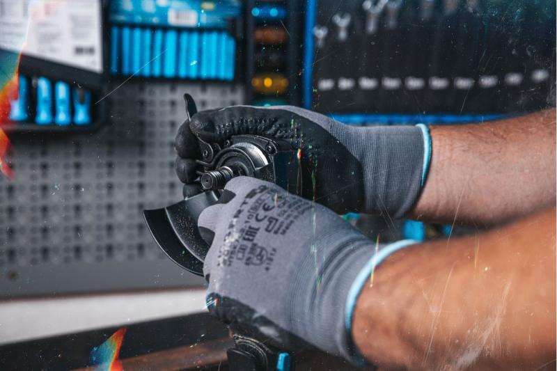 HÖGERT Trådløs vinkelsliber 125MM 18V - uden batteri