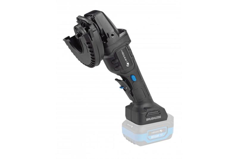 HÖGERT Trådløs vinkelsliber med paddeskontakt, 125MM, 18V - uden batteri