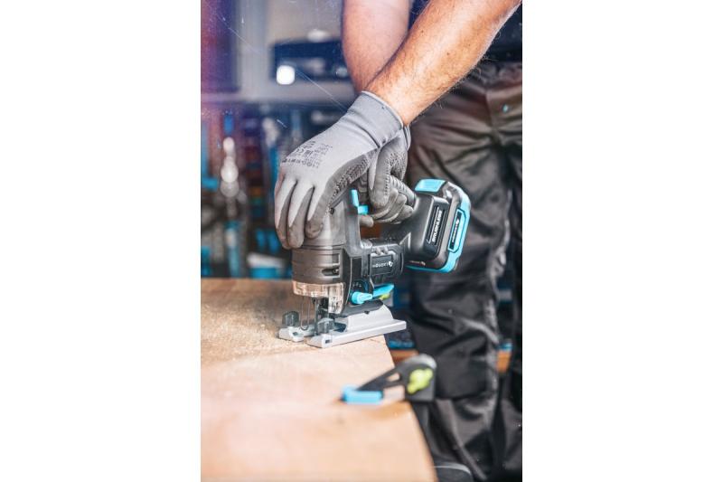 HÖGERT akku-stiksav, 18V, anti-vibrationshåndtag - uden batteri