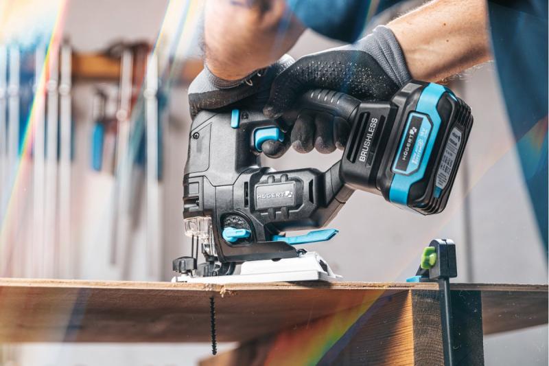 HÖGERT akku-stiksav, 18V, anti-vibrationshåndtag - uden batteri