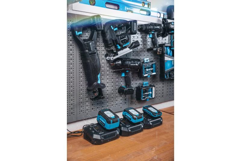 HÖGERT genopladeligt batteri 4,0 Ah 18 V