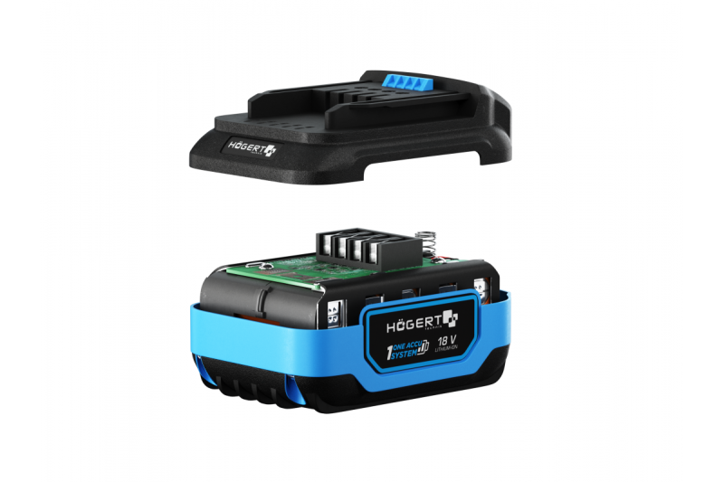 HÖGERT genopladeligt batteri 4,0 Ah 18 V