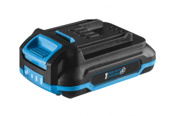 HÖGERT akku boremaskine 18V, sæt med batteri, oplader, bitholder, boremagasin