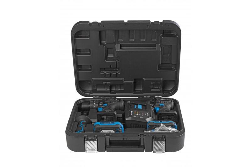 HÖGERT akku-slagnøglesæt 200 Nm 18V med børsteløs motor