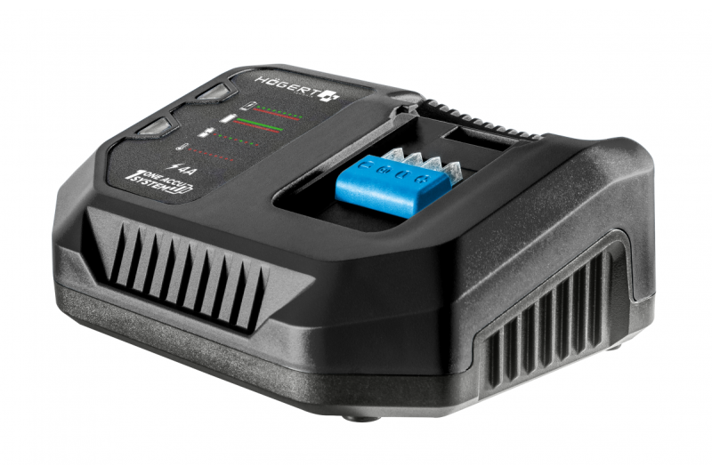 HÖGERT batteridrevet slagmoersæt, børsteløs, 18V, med batteri, oplader