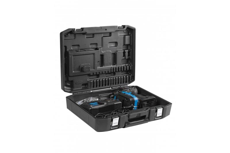 HÖGERT Børsteløs batteridrevet strygejern 18V, sæt med batteri, oplader og tilbehør