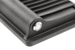 Solflomlys LUMOS II, LED, 2000lm, 6400K, 2600mAh udskiftelig, IP65, sort