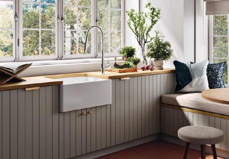 Ausmann Ceramic Haven Keramisk Hvid Vask - Påbygning, Underbygning og Mellembygning 595 x 455 mm 1208970513