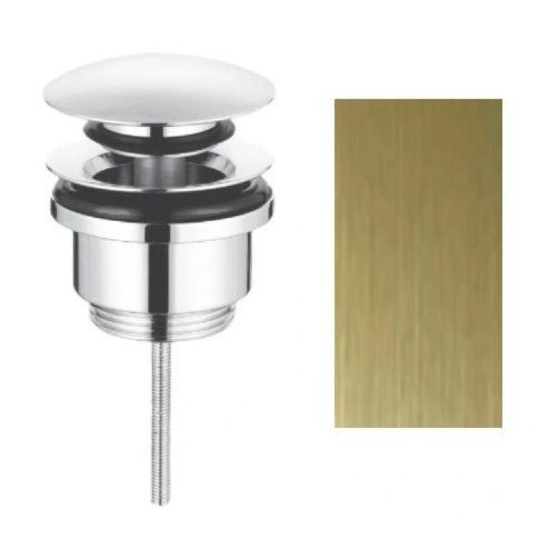 Waterevolution Flow afløbsprop 1.1/4 PVD børstet guld M199VAL1WGE