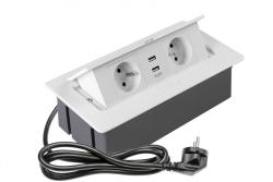 Blød udtrækkelig stikkontaktmodul.