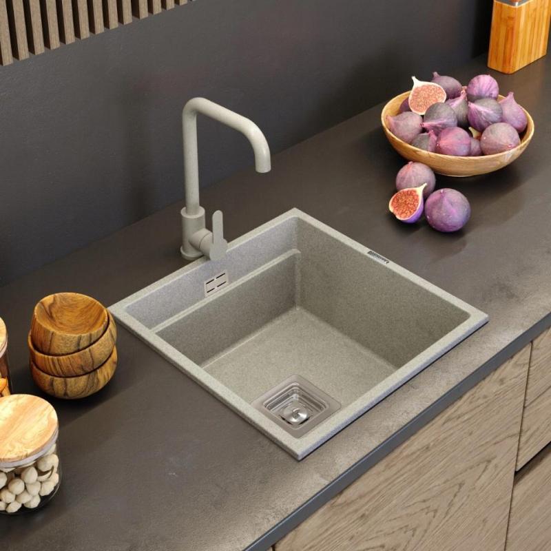 Graniteland Stellar Køkkenarmatur Beige sand med drejelig tud 1208970672