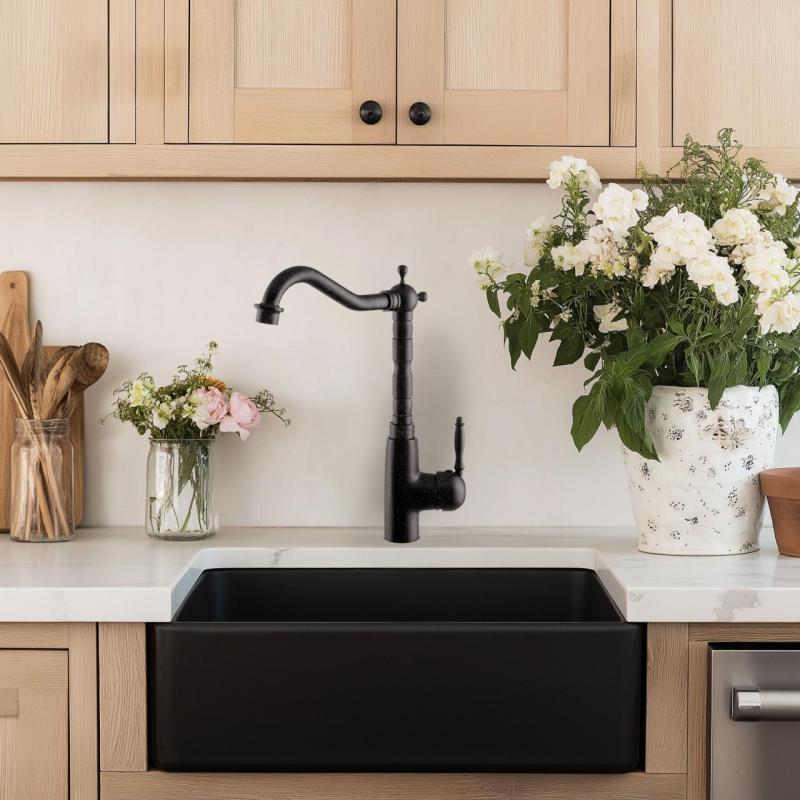 Graniteland Verve Køkkenarmatur Arduin naturstenslook med drejelig tud 1208970701