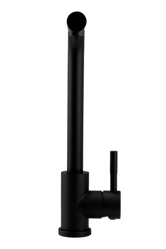 Sort Kombinationssæt Vask 50x40cm med Sort Køkkenhane 1208970765