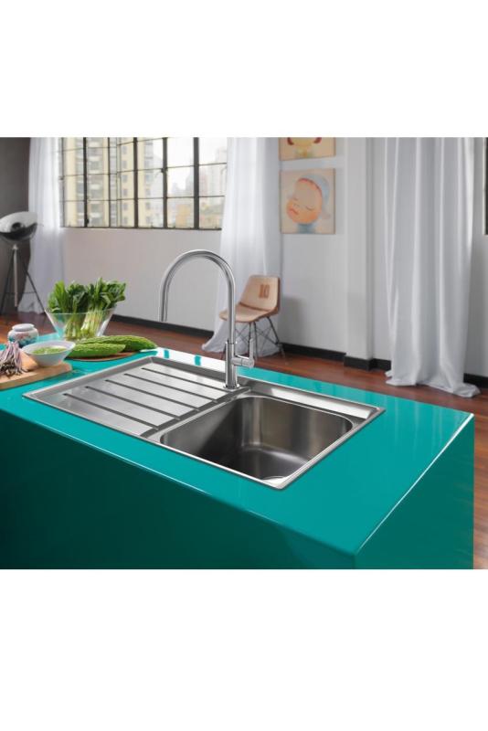 Franke Maris Slim J Køkkenarmatur Krom med Udtrækkelig Tud 115.0728.388