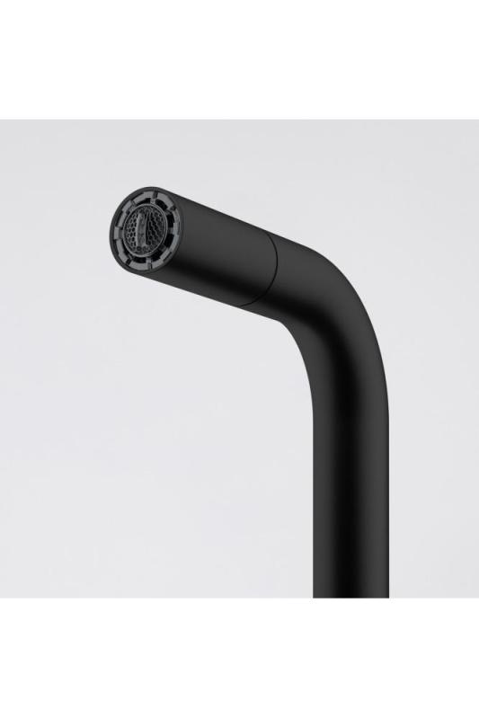 Franke Lina U Køkkenhane Sort Udtrækkelig Tud 115.0728.477