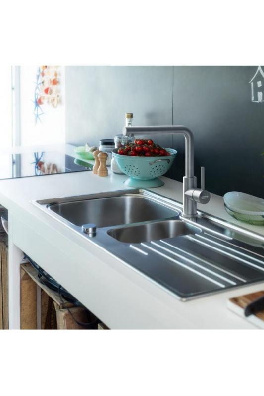 Franke Smart Glenda Køkkenhane Drejelig Tud Rustfrit Stål 115.0706.985