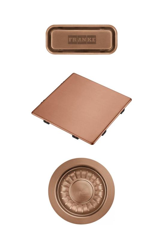 Franke Kubus 2.0 farvesæt Afløbssæt Kobber 1208970832