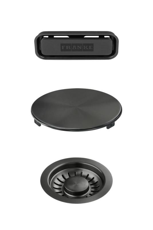 Franke Maris farvesæt Afvandingsæt Gun Metal 1208970839
