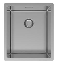 Pure.Sink Exclusivo RVS vask 34x40 cm 10mm radius underbygning, planbygning og overbygning PEX3440-02