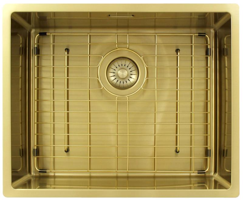 Pure.Sink Exclusivo Gylden vask 50x40 cm 10mm radius underbygning, fladbygning og overbygning PEX5040-60