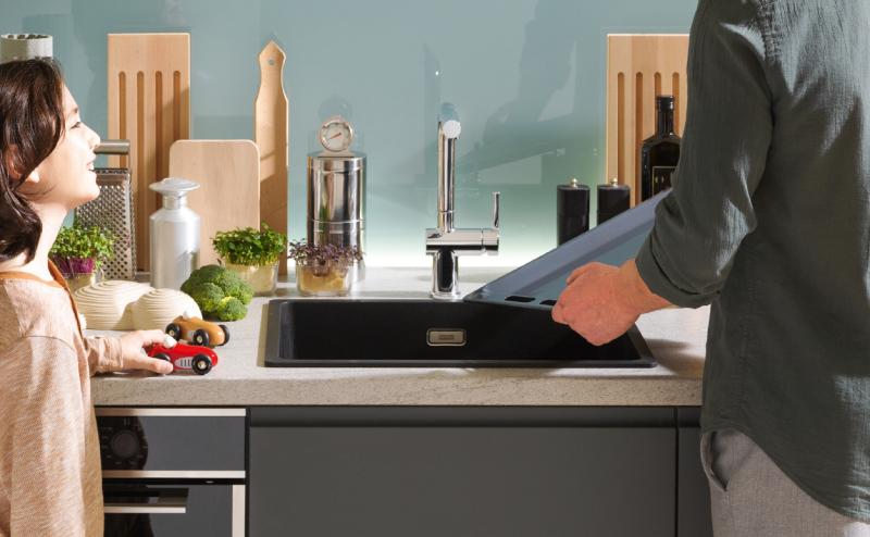 Franke Maris MRG 160-34-15 Fragranite Coffee cream vask Højre underskab 125.0725.662