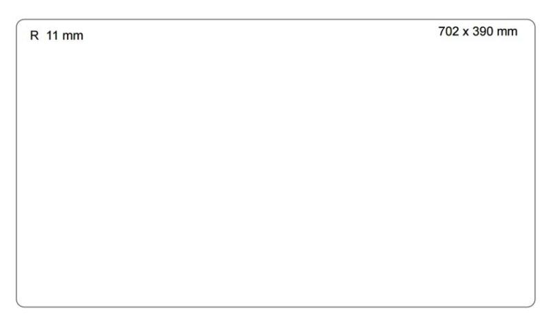 Quadri Newport II Dobbelt Antracit Granit Undermonteret Vask 702 x 390 mm med Kobberprop 1208971374