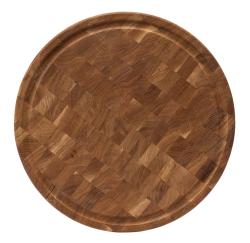 Woodsea Woodstone Oak rund - Eg Træ rund Skærebræt Ø42cm 1208971525