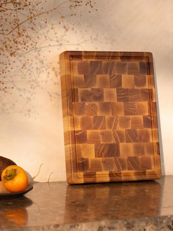 Woodsea Woodstone Ash S - Ask Træ Skærebræt Kvadratisk 20x20cm 1208971526