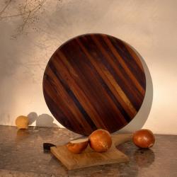 Woodsea Butcher Round - Valnød Træ Skærebræt Rund Ø50 cm 1208971533