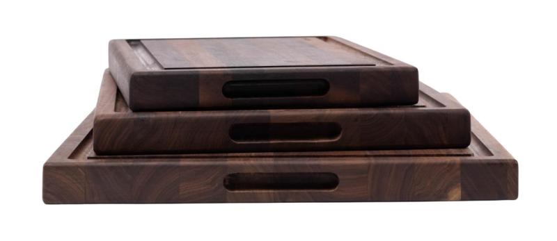 Woodsea Butcher Groove L - Valnød Træ Skærebræt med saftfure 60x45 cm 1208971536