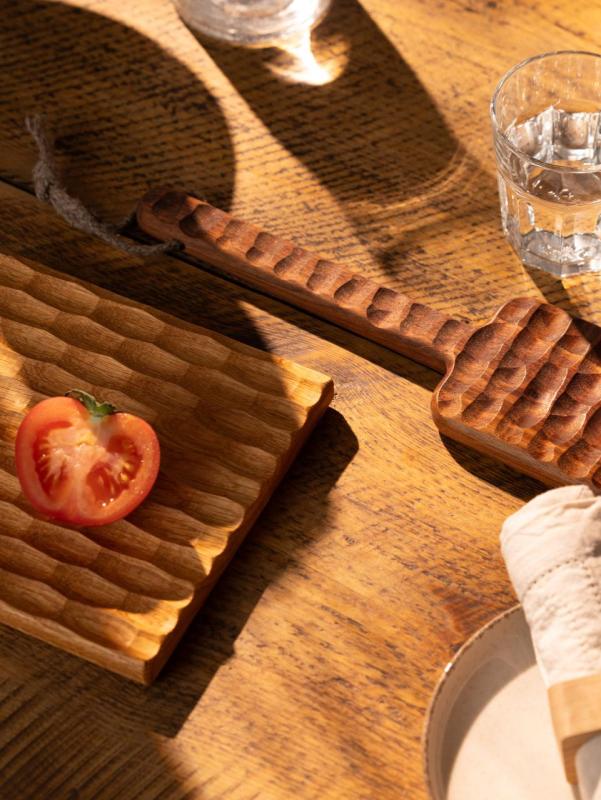 Woodsea Dunes Oak M - Egetræs Dunes skærebræt 34x26cm 1208971546